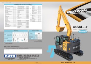 Escavatori cingolati Kato HD514MR-7