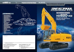Escavatori cingolati Kato HD820-R5