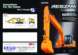 Escavatori cingolati Kato HD820VLC