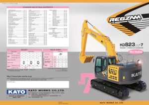 Escavatori cingolati Kato HD823MR-7