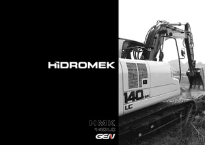 Escavatori cingolati Hidromek HMK 140 LC