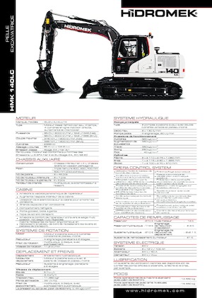 Escavatori cingolati Hidromek HMK 140 LC