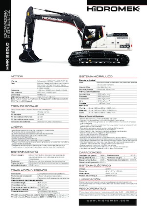 Escavatori cingolati Hidromek HMK 220 LC