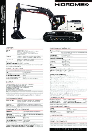 Escavatori cingolati Hidromek HMK 220 LC