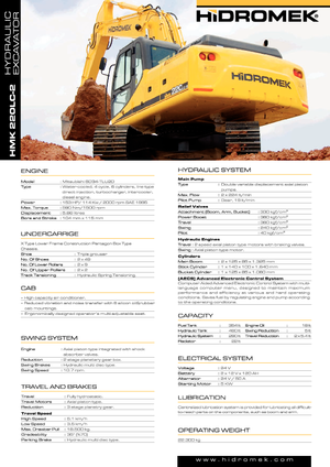 Escavatori cingolati Hidromek HMK 220 LC