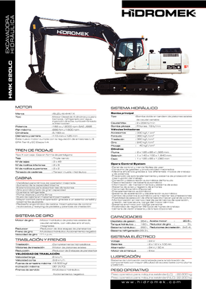 Escavatori cingolati Hidromek HMK 220 LC