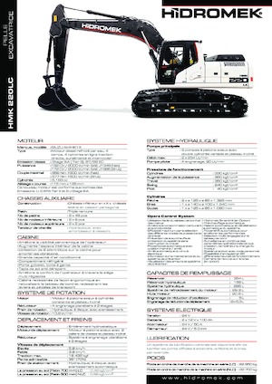 Escavatori cingolati Hidromek HMK 220 LC