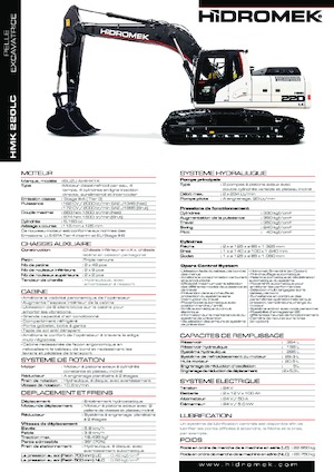 Escavatori cingolati Hidromek HMK 220 LC