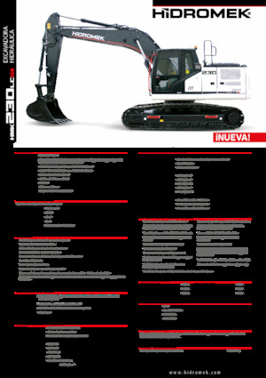 Escavatori cingolati Hidromek HMK 230 LC