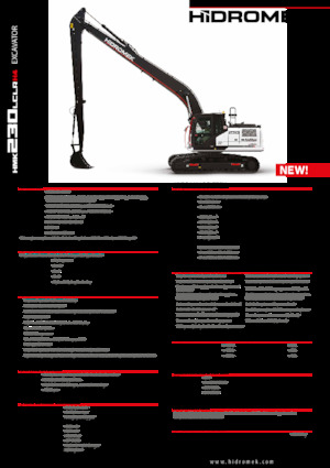 Escavatori cingolati Hidromek HMK 230 LC LR 