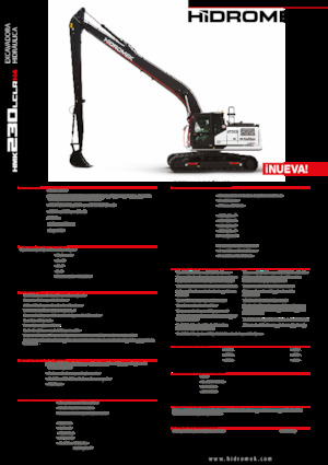 Escavatori cingolati Hidromek HMK 230 LC LR 