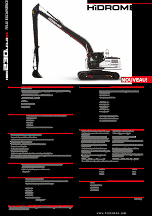 Escavatori cingolati Hidromek HMK 230 LC LR 