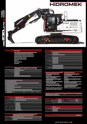 Escavatori cingolati Hidromek HMK 230 LC TX 