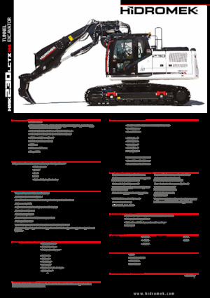 Escavatori cingolati Hidromek HMK 230 LC TX 