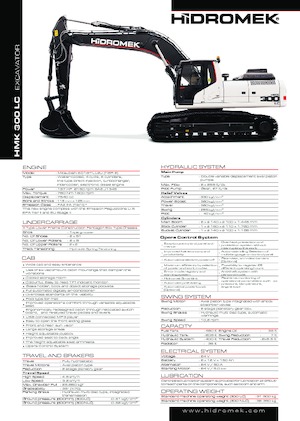 Escavatori cingolati Hidromek HMK 300 LC PLUS