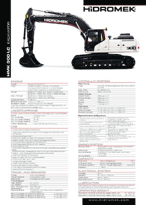 Escavatori cingolati Hidromek HMK 300 LC PLUS