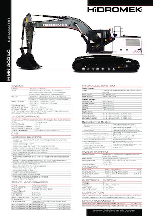 Escavatori cingolati Hidromek HMK 300 LC PLUS