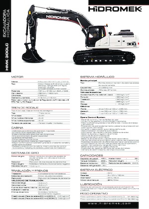 Escavatori cingolati Hidromek HMK 300 LC PLUS