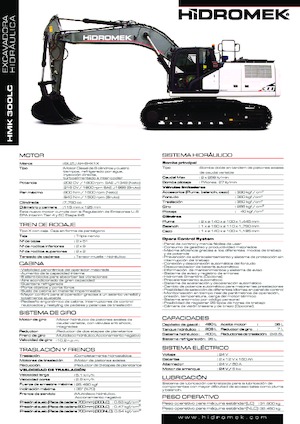 Escavatori cingolati Hidromek HMK 300 LC PLUS