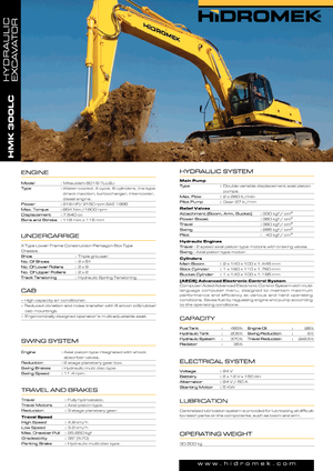 Escavatori cingolati Hidromek HMK 300 LC