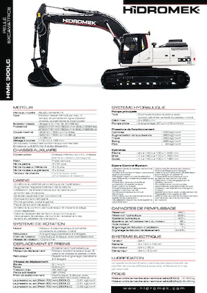 Escavatori cingolati Hidromek HMK 300 LC PLUS