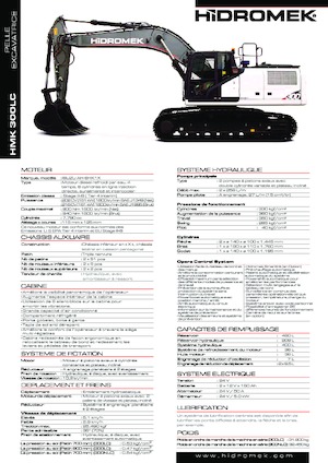 Escavatori cingolati Hidromek HMK 300 LC PLUS