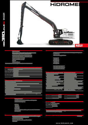 Escavatori cingolati Hidromek HMK 310 LC LR 