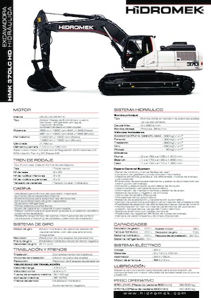 Escavatori cingolati Hidromek HMK 370 LC-HD