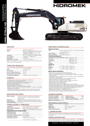 Escavatori cingolati Hidromek HMK 370 LC-HD