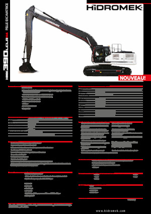 Escavatori cingolati Hidromek HMK 390 LC LR