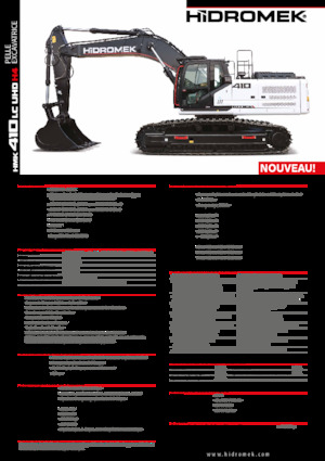 Escavatori cingolati Hidromek HMK 410 LCUHD