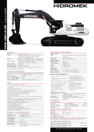 Escavatori cingolati Hidromek HMK 490 LC-HD