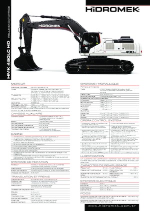 Escavatori cingolati Hidromek HMK 490 LC-HD