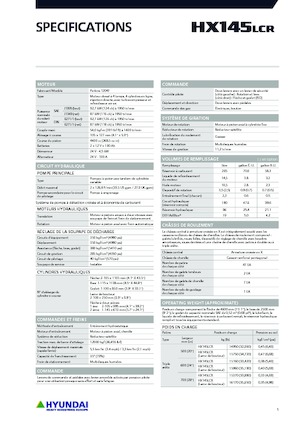 Escavatori cingolati Hyundai HX145LCR