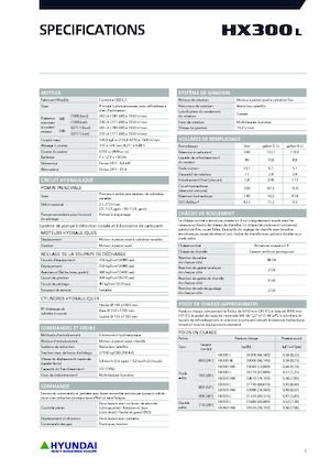 Escavatori cingolati Hyundai HX300HW
