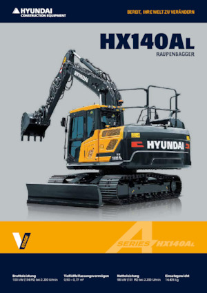 Escavatori cingolati Hyundai HX140AL
