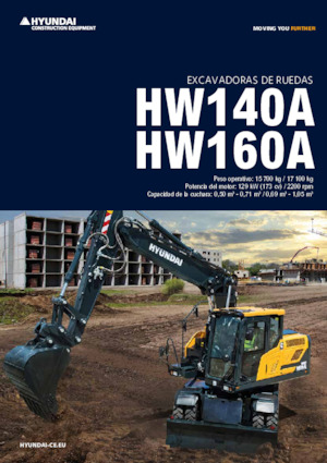 Escavatori cingolati Hyundai HX140AL