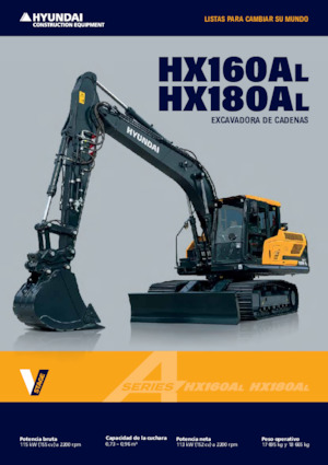 Escavatori cingolati Hyundai HX180AL