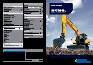 Escavatori cingolati Hyundai HX160LD