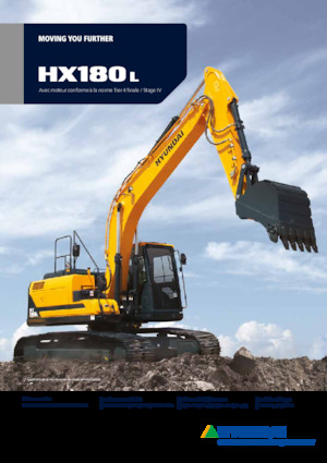 Escavatori cingolati Hyundai HX180LD