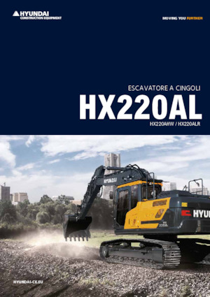 Escavatori cingolati Hyundai HX220AL