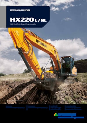 Escavatori cingolati Hyundai HX220NL