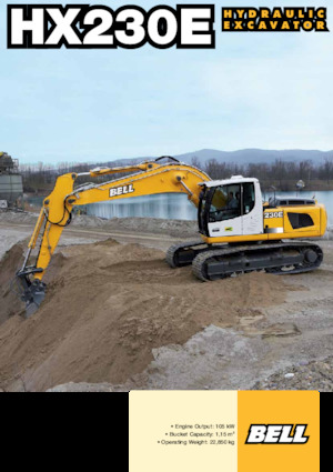Escavatori cingolati Bell HX230E