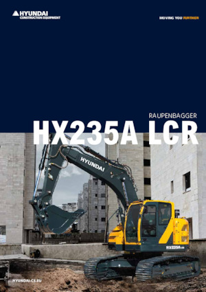 Escavatori cingolati Hyundai HX235ALCR