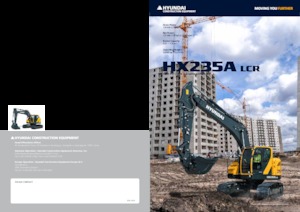 Escavatori cingolati Hyundai HX235ALCR