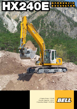 Escavatori cingolati Bell HX240E