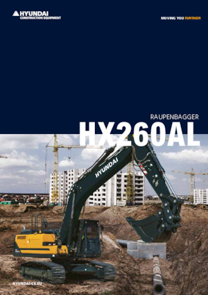 Escavatori cingolati Hyundai HX260AHW