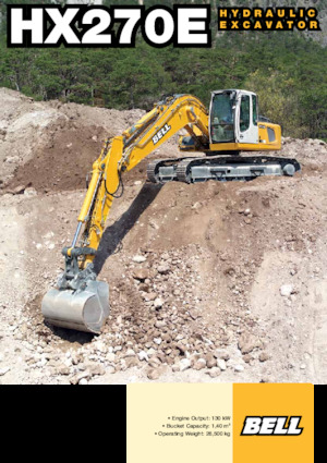 Escavatori cingolati Bell HX270E