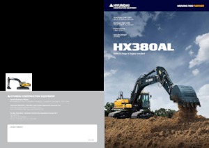 Escavatori cingolati Hyundai HX380ANL