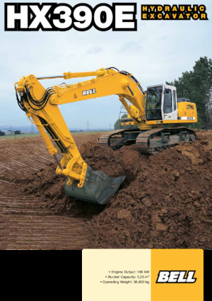 Escavatori cingolati Bell HX390E